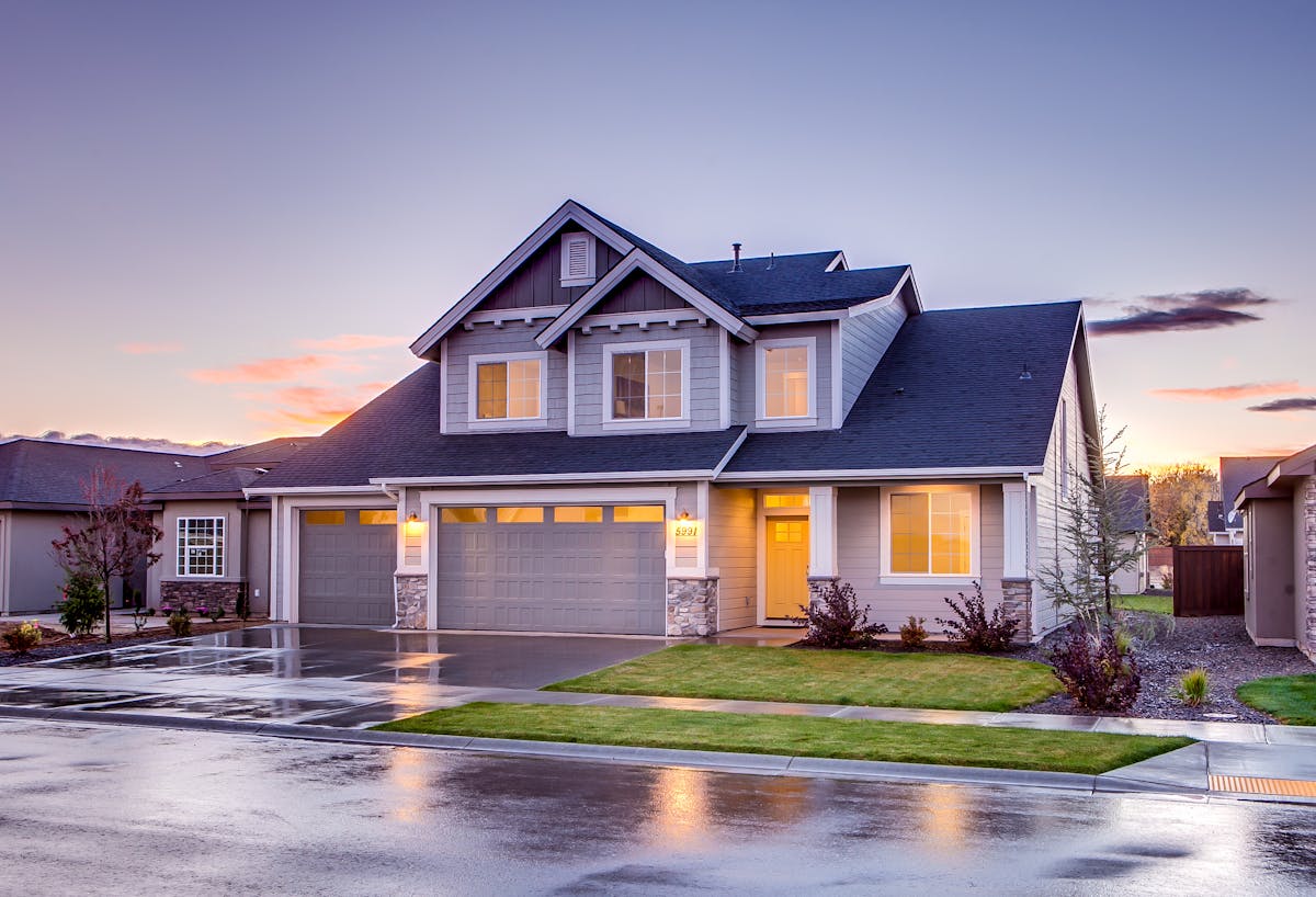 Well-maintained residential asphalt shingle roof