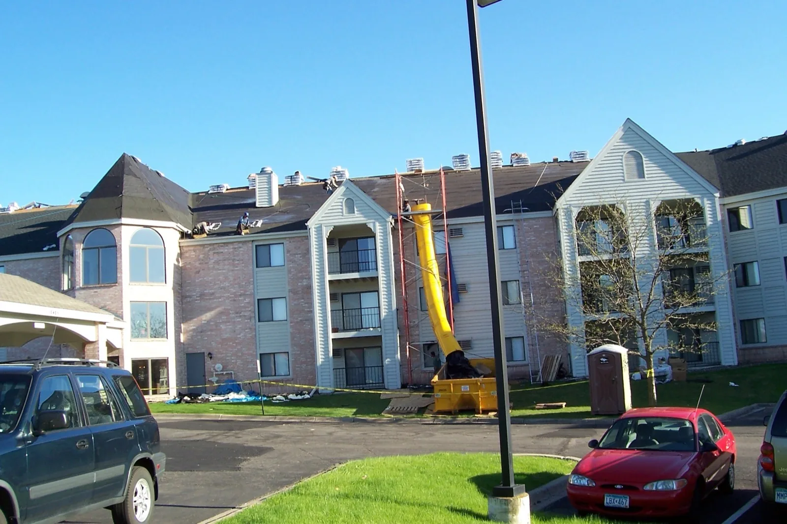 HOA community roofing project. Multi-unit residential, Plymouth, MN