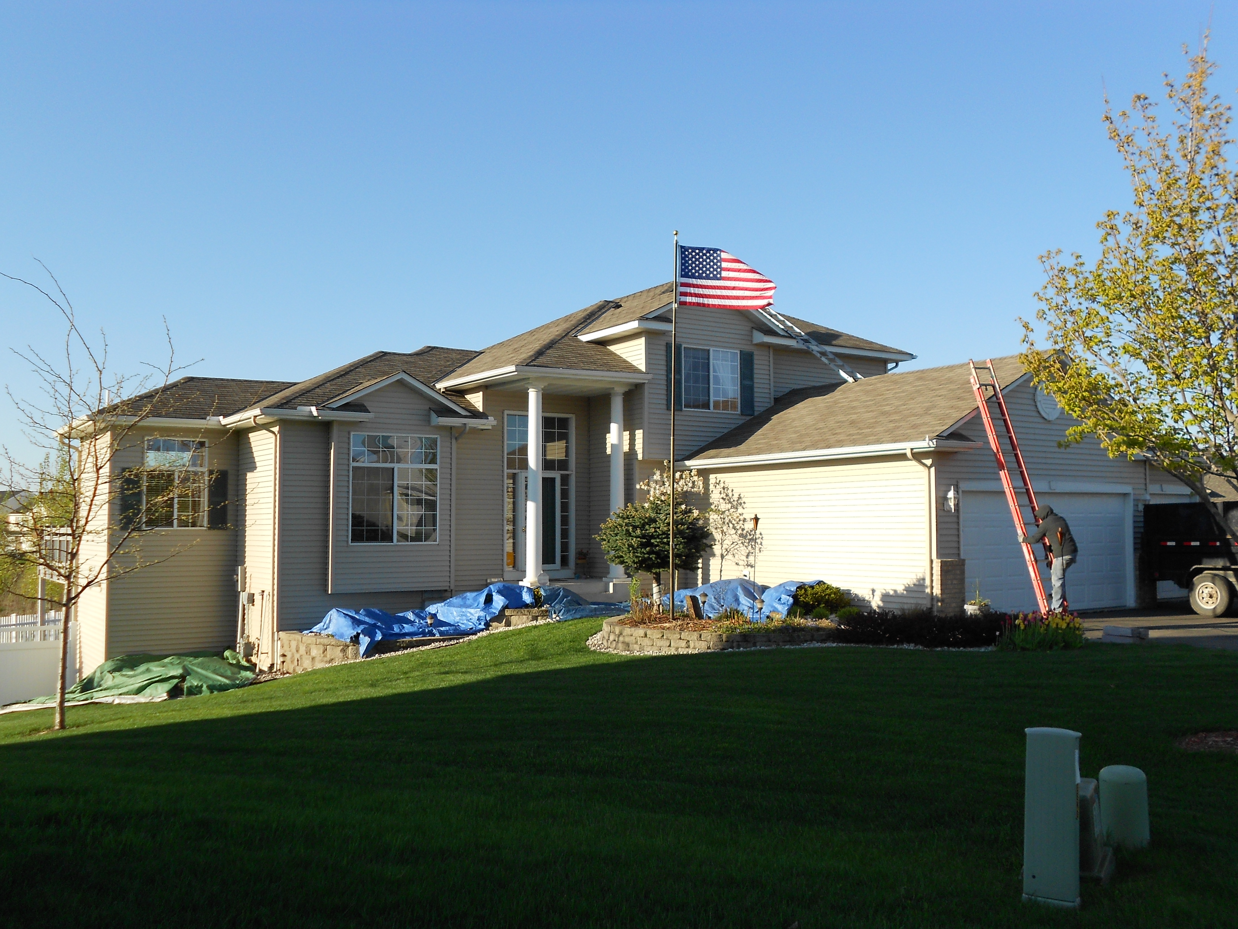 Exterior project on home in Maple Grove, MN